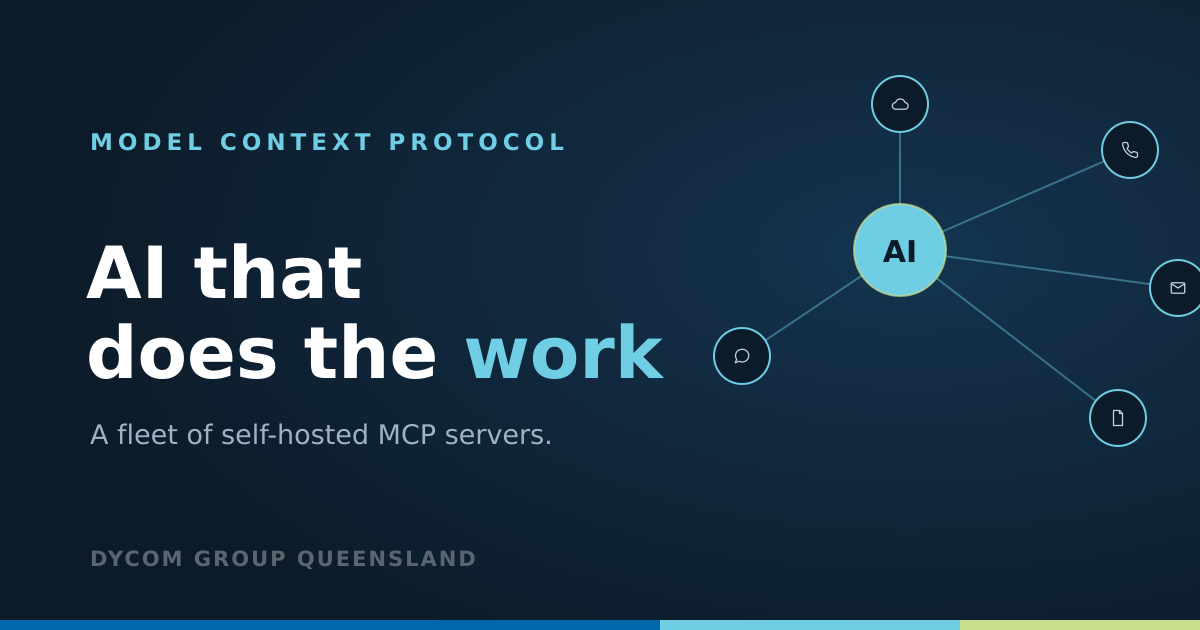We built a fleet of AI servers so an assistant can actually do the work